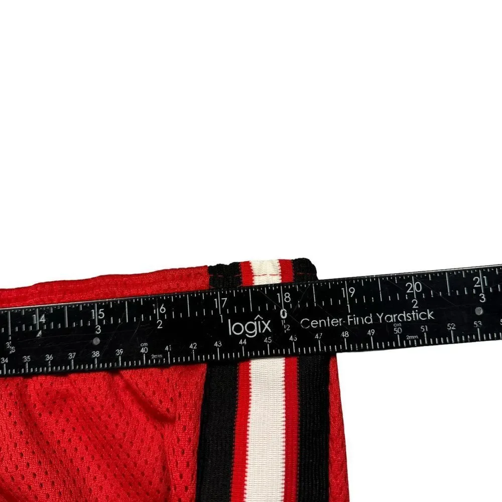 Vintage Nebraska Huskers Track Pants Mens Large Jersey Mesh Basketball Sweatpant